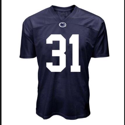 NCAA Men Penn State Nittany Lions #31 navy blue Football Jersey->women ncaa jersey->Women Jersey